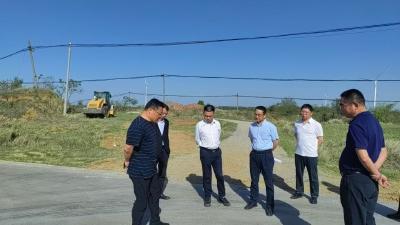 孝感市交通运输局开展技术指导  助力应城普通公路建设