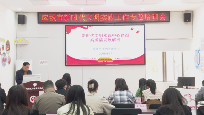 应城市举办全市新时代文明实践工作专题培训