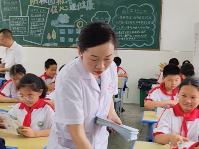 应城科学补碘宣传教育从校园抓起