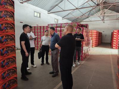 应城市全面推进烟花爆竹批发企业对标改造提升和安全生产风险监测预警系统建设