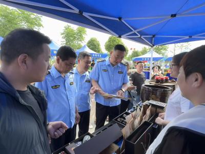 应城市黄滩市场监管所护航“百镇千村”全民健身运动会食品安全