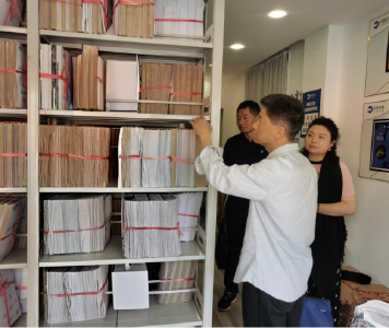 应城加强土地确权登记档案移交进馆业务指导