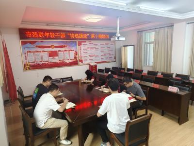 应城市残疾人联合会举办“铸魂提能”第十期培训