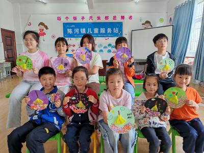 应城：儿童服务站多站联动 同步开展劳动节主题活动