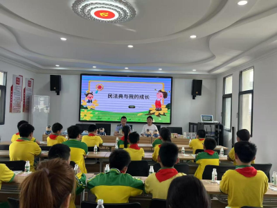 应城市“民法典”进校园    “法”润少年护成长