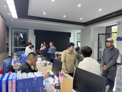 应城市城中街道星星社区开展2025年度养老保险认证工作