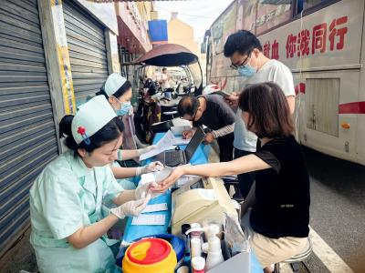 应城市郎君镇：热血递温情   爱心筑希望