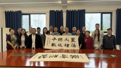 书画润乡  侨联情浓  应城书画家走进天鹅开展文化惠民活动