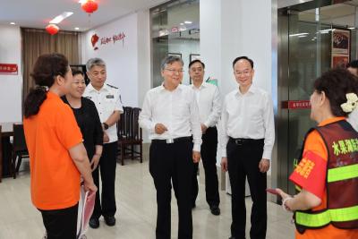 李殿勋调研社会治理创新与安全稳定工作
