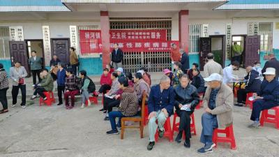 应城市杨河镇：体检进村 健康随行