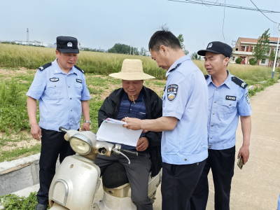 应城市长江埠街道禁种铲毒排查整治在行动
