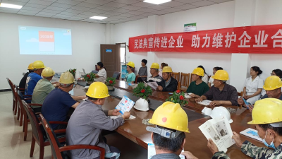 应城市长江埠街道扎实开展法治宣传活动