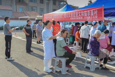 精彩中医药 健康惠万家   应城爱心义诊下乡受欢迎
