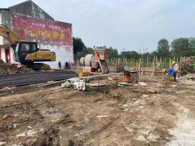 应城市长江埠街道张家山村新便民服务中心工程有序推进