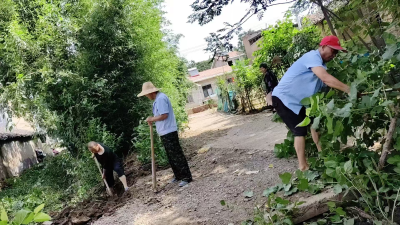 应城市城北街道北十村全力应对梅雨季