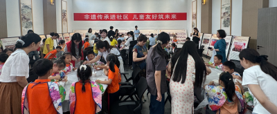 应城非遗进社区  传统文化绽放新活力