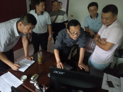 我市迎接孝感市督查组检查软件正版化工作