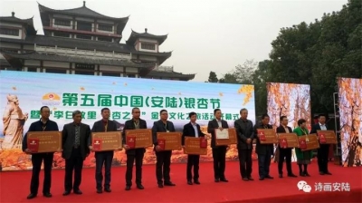 用心 诚心 细心 -----第五届中国（安陆）银杏节暨金秋文化之旅活动综述