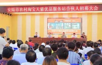 我市召开农村淘宝天猫优品服务站合伙人招募大会