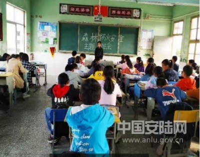 赵棚镇中小学积极开展冬季森林防火安全教育