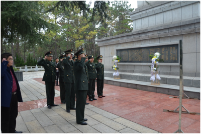 缅怀革命先烈  传承红色基因——安陆市人武部组织开展清明节祭奠先烈活动