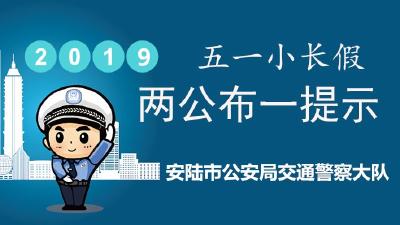 【两公布一提示】安陆交警发布“五一”假期出行指南