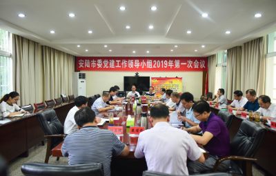 安陆市市委党建工作领导小组召开2019年第一次会议