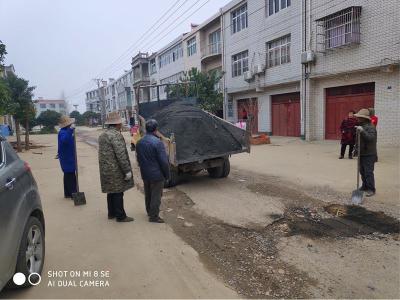 棠棣镇：畅通农村道路  打造民生工程