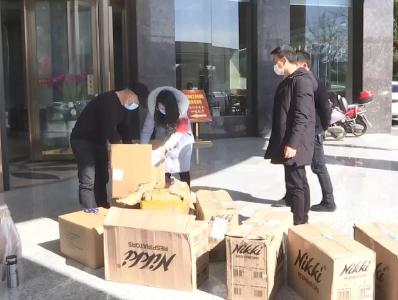 暖心！苏沪安陆老乡第四次捐赠医疗援助物资