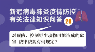 疫情防控有关法律知识问答（20-23）