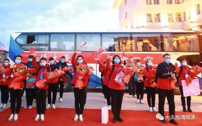 在安陆战斗36天后，他们踏上归程