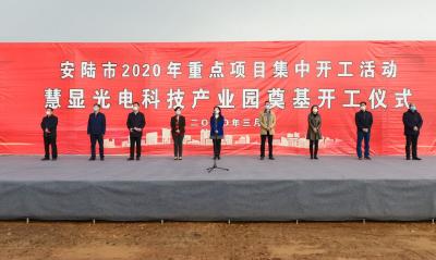 安陆市举行2020年重大项目集中开工活动