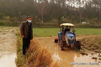 安陆：驻村工作队为春耕复产按下了“加速键”
