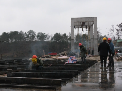 战阴雨 抢进度 保质量——安陆市全力推进“引徐济安​”工程项目建设