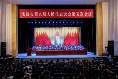 安陆市第八届人民代表大会第五次会议开幕