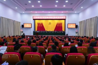【聚焦党代会】中国共产党安陆市第九次代表大会举行预备会议