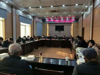 【学习贯彻党的十九届六中全会精神】安陆市委统战部理论学习中心组专题学习党的十九届六中全会精神