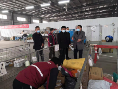 安陆市交通运输局督导检查物流快递企业疫情防控工作