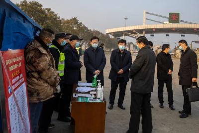 陈惠霞在安陆市调研督导时强调：以疫情防控之实力促一季度“开门红”