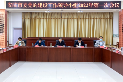 安陆市委党建工作领导小组2022年第一次会议召开