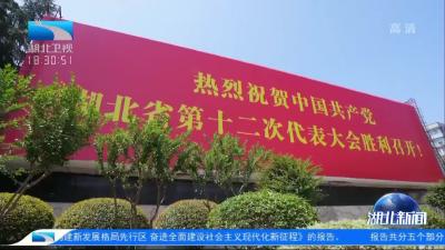 湖北省第十二次党代会隆重召开