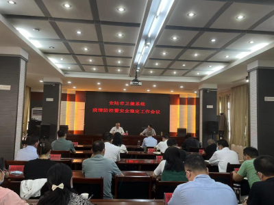 安陆市卫健局召开系统疫情防控暨安全稳定工作会