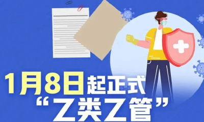 今起，“乙类乙管”正式实施！