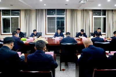 安陆市委党的建设工作领导小组2023年第一次会议召开