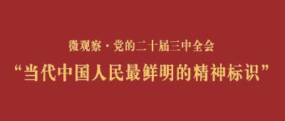 微观察｜“当代中国人民最鲜明的精神标识”