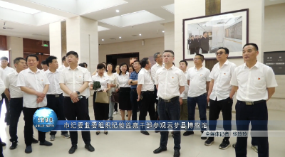 市纪委监委组织纪检监察干部参观云梦县博物馆