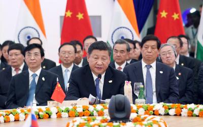 习近平出席金砖国家领导人第八次会晤并发表重要讲话