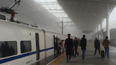 春运大幕开启　汉川火车站客流平稳