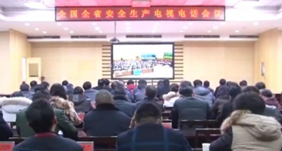 我市组织收看全国全省安全生产电视电话会议 
