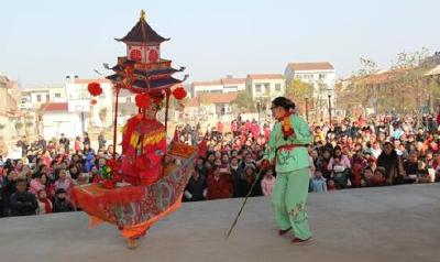 乡村元宵民俗味浓 